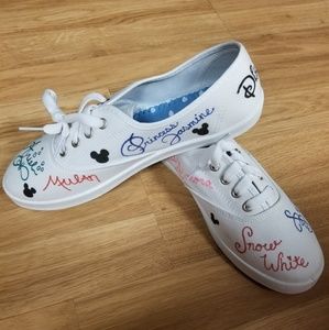 Disney Shoes with Princess Autographs